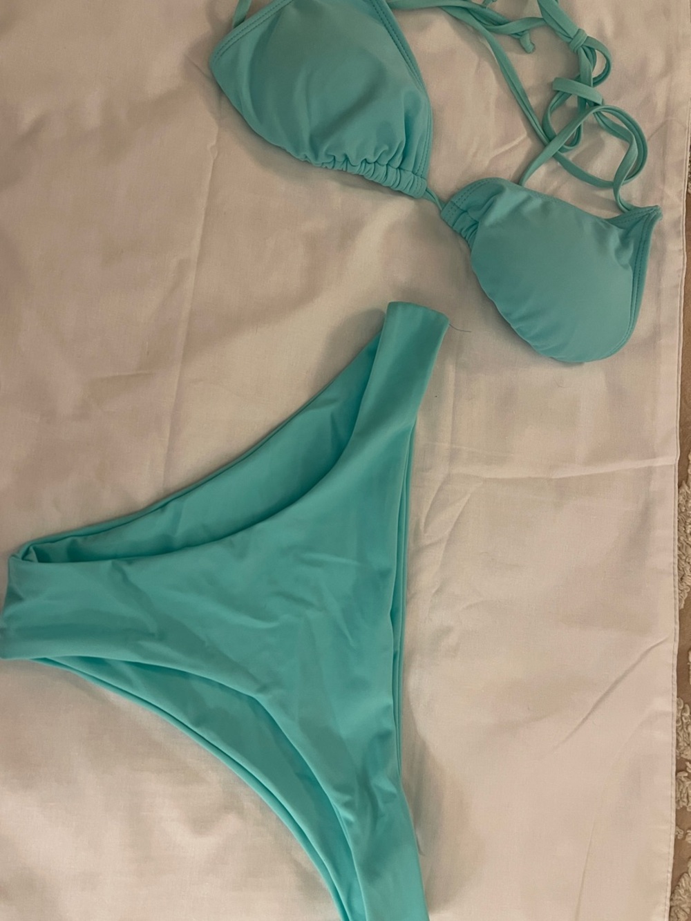 Aqua Blue Bikini Set